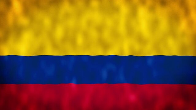 Flag of Colombia. High quality 4K resolution