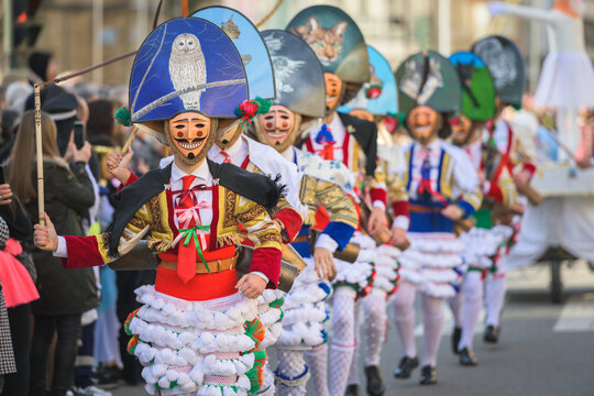 Los cigarrones de los Carnavales de Ver&iacute;n, Ourense