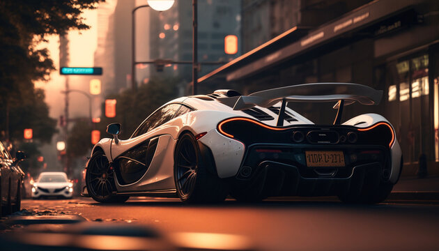 Spotting a White McLaren P1 in Tokyo: A Thrilling Encounter!