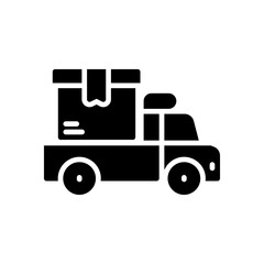 delivery truck icon for your website design, logo, app, UI. 