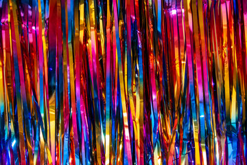Party Backdrop Metallic Foil Fringe Tinsel Curtain Adult Kids Birthday Party Wedding Decoration Baby Shower Favor Supplies.