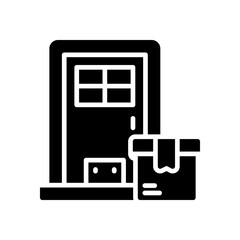 home delivery icon for your website design, logo, app, UI. 