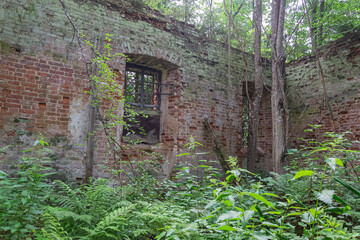 interior of an abandoned Orthodox church
