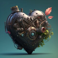 Fantasy engineer heart, Generative AI