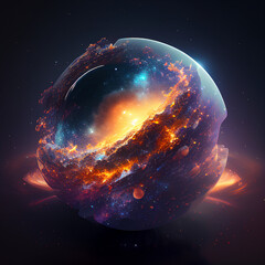 Spherical universe, Generative AI