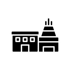 Obraz premium factory icon for your website design, logo, app, UI. 