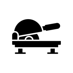 cutting machine icon for your website design, logo, app, UI. 