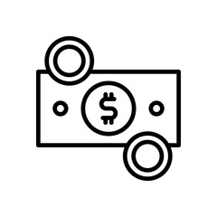 money icon for your website design, logo, app, UI. 