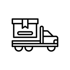 delivery icon for your website design, logo, app, UI. 