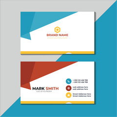 Modern and creative business card template