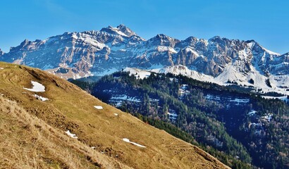 Bergkette des Alpsteins, Ostschweiz © Franz Gerhard