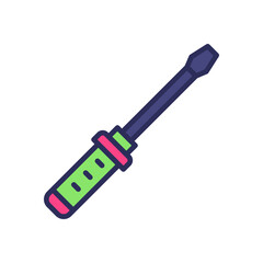 screwdriver icon for your website, mobile, presentation, and logo design.