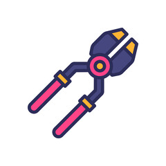 pliers icon for your website, mobile, presentation, and logo design.