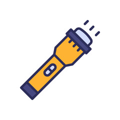 flashlight icon for your website, mobile, presentation, and logo design.