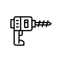 drill icon for your website, mobile, presentation, and logo design.