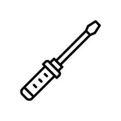 screwdriver icon for your website, mobile, presentation, and logo design.