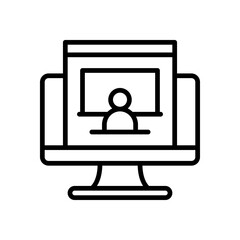 teacher icon for your website design, logo, app, UI. 