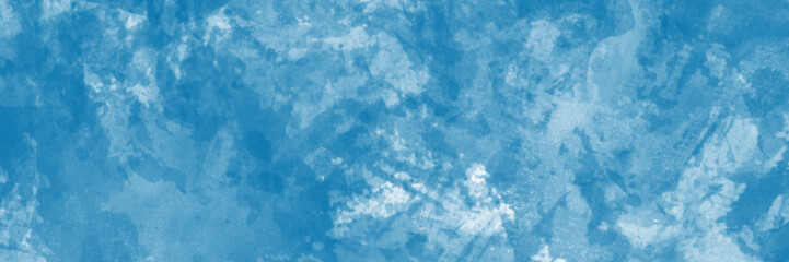Abstract dark blue watercolor background with vintage texture design, gradient paint grunge design for wallpaper, banner, texture, background and many more.