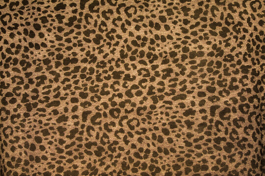 Leopard effect, fabric pattern, Background sample, seamless background print. Leopard print seamless image. Animal print fashion Fabric. Animal fur clothes pattern. © Anna Žolnay