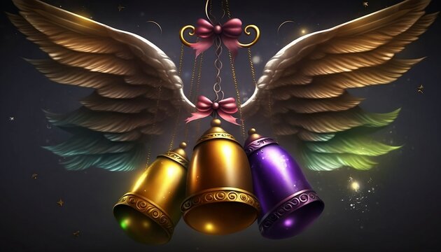 Cloche de pâques, généré par IA