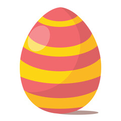 Isolated colored easter egg icon Vector