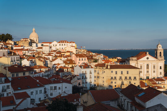 Picturesque view of residential district