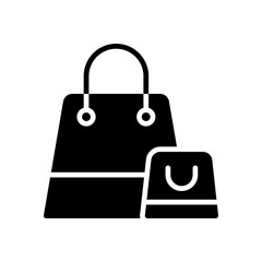 shopping bag icon for your website design, logo, app, UI. 