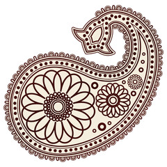 Paisley Oriental decor