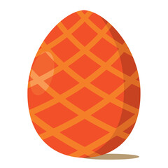 Isolated colored easter egg icon Vector