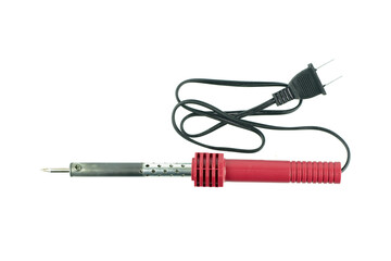 Fototapeta premium Red soldering iron