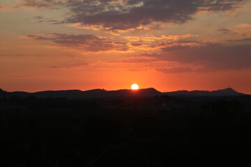 Sunset at Valle de los Ingenios, Cuba Caribbean