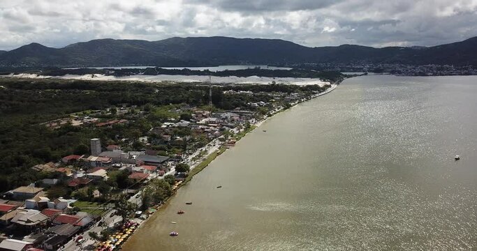 Foto Aerea da Lagoa da Conceição Florianópolis