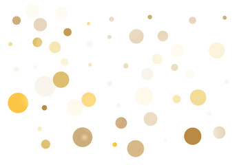 Gold glitter confetti, great design for any purpose. Party decor.