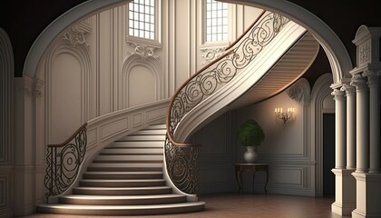 Obraz premium Modern stairs