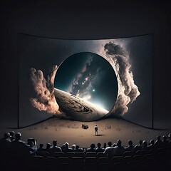 big screen in the universe