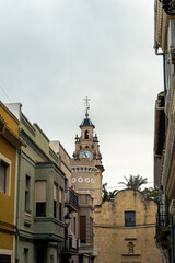 Obraz premium Bell tower in Beniarbeig, Alicante (Spain)