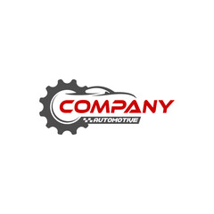 Automotive Service Car Logo Design