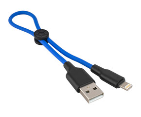 cable with USB connector and Lightning