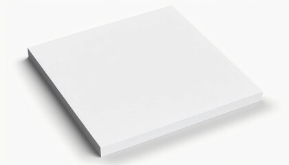 Blank paper isolated backgorund, generative ai