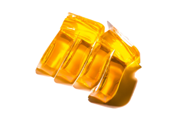 Honigpackungen freigestellt