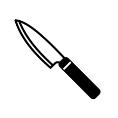 kitchen knife - vector icon