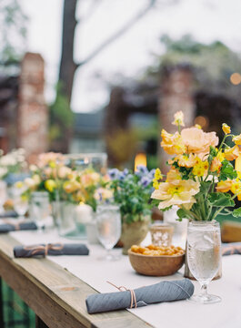 Spring Outdoor Dinner Party