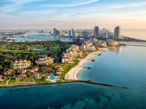 Fisher Island,private luxury Island,.Miami,South Florida,Dade,Florida,USA