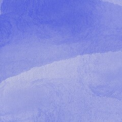Watercolor blue abstract art background