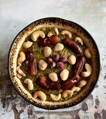 nuts and dried fruits