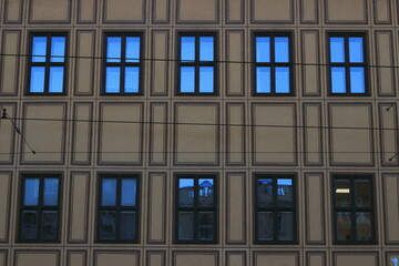 window house architecture city interior light vintage