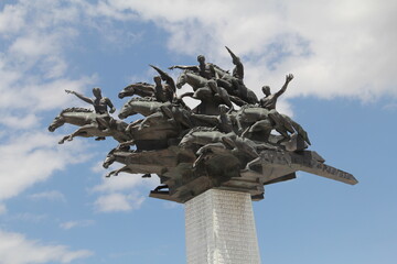 Monument to the heroes of the soldiers