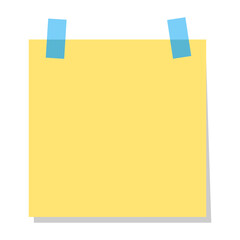 Sticky Note Vector Design