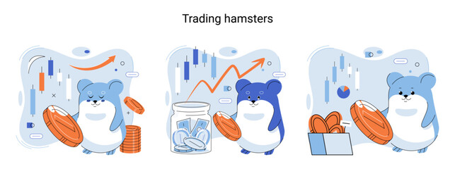 Trading hamster, user who does not understand economics and finance, dreams of getting rich on cryptocurrency, novice traders who make wrong decisions due to emotions or panic. Inexperienced investor