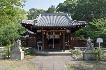 新熊野神社　本殿と拝殿　京都市東山区今熊野